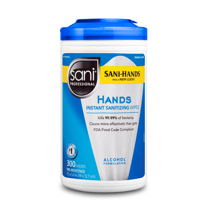 Bulk pack sanitizing wipes for hand cleaning and hygiene use
