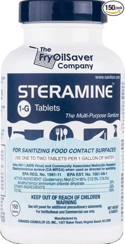sanitizer tablets container bulk food service cleaning tablets for surfaces