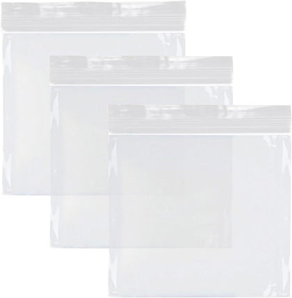 EcoQuality resealable clear sandwich size food storage bags 6.5x5.87 inches