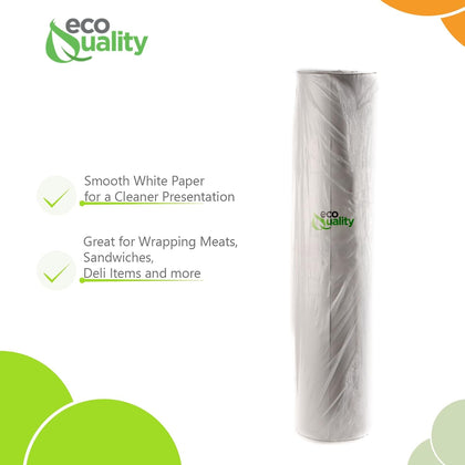 MG36 Meat roll service counter food truck Deli paper disposable table cover butcher drawing paper flower paper floral paper roll 36 inch paper roll fire preschool wrapping paper putcher paper white butcher paper roll kraft roll kraft board