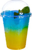 12oz Crystal Clear Iced Coffee Smoothies Plastic Cups with Dome Lids