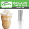 24oz Clear PLA Iced Coffee & Smoothies Cold Cups