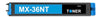 Sharp MX-36NT compatible cyan toner cartridge, high-yield 15,000 pages for MX-2610N, MX-3115N printers