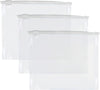 EcoQuality resealable clear plastic food storage bags 8x8x2.4 inches