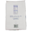 rectangular 25 lbs white paper bag bleached enriched wheat flour for baking