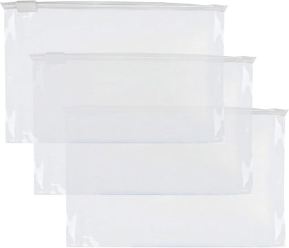EcoQuality resealable clear plastic food storage bags 6.5x5.87x1.6 inches