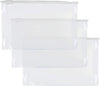 EcoQuality resealable clear plastic food storage bags 6.5x5.87x1.6 inches