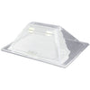 64010 to 64030 - Benchmark Plexiglass Sneeze Guard for 10-30 Dog Roller Grills
