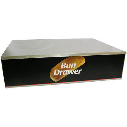 65010 to 65030 - Benchmark Dry Bun Box for 10-30 Dog Roller Grills