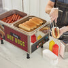68004CS - 3000/Case Benchmark Fluted Paper Hotdog Trays
