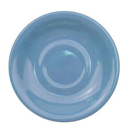 6-inch Light Blue Saucer for cup tall light blue, chip-resistant, dishwasher-safe, durable drinkware accessory for cups, prevents spills, ideal for home, café, or restaurant use, modern and elegant design.