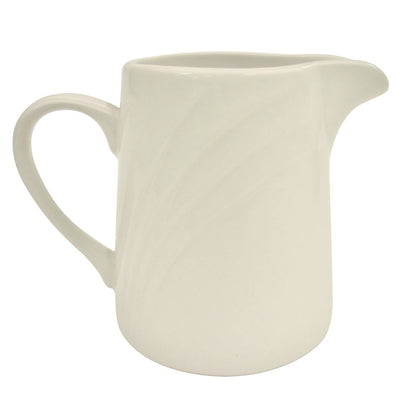 6oz creamer pitcher with a sleek, durable design. Ideal for serving milk, cream, and syrups in homes, cafés, and restaurants. Compact, easy to pour, and perfect for coffee and tea service.