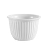 6oz Custard Cup – porcelain dessert dish for custards, puddings, dips & sauces. Chip-resistant, oven-safe, microwave-safe, and dishwasher-friendly for versatile use.