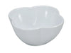 Elevate your dining presentation with this sophisticated 16oz quatrefoil-shaped salad bowl. Crafted from durable melamine, this white bowl combines elegant Roman-inspired design with practical functionality. Perfect for salads, sides, or small servings, its distinctive quatrefoil silhouette adds architectural interest to any table setting while maintaining professional-grade durability.