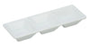 EcoQuality 3-Compartment Dessert Dish is a stylish and practical serving solution, perfect for restaurants, catering services, and hospitality venues. This rectangular dish features three compartments, making it ideal for serving dips, sauces, and spices while keeping flavors separate. Crafted from high-quality melamine allowing you to elevate your dining experience 
with these high quality affordable restaurant dinnerware.
