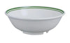 This Deep Rim Soup Bowl is a great and affordable restaurant tableware. It is made from durable and reliable melamine material. You can use these unique round bowls to serve such dishes like soups, salads, side dishes or other appetizers. Thanks to the elegant Pine Tree collection style, the bowl will perfectly fit any food-serving establishment design allowing you to elevate your dining experience 
with these high quality affordable restaurant dinnerware.
