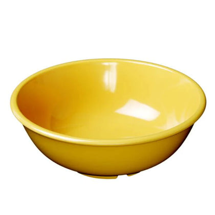 EcoQuality Salad Bowl is made from durable and reliable melamine milestone material. You can use these unique round bowls to serve such dishes like salads, appetizers, rice or miso soups. Thanks to the elegant Milestone collection style, the bowl will perfectly fit any food-serving establishment design. High quality affordable restaurant and household dinnerware.