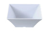 This Square Bowl is a versatile and durable serving solution designed for both commercial and home use. This bowl is perfect for serving rice, soups, guacamole, noodles, and other appetizers. Made from high-quality melamine, it offers the elegant look of ceramic while ensuring superior durability and resistance to breakage making it ideal for restaurants, cafes, and catering services. 