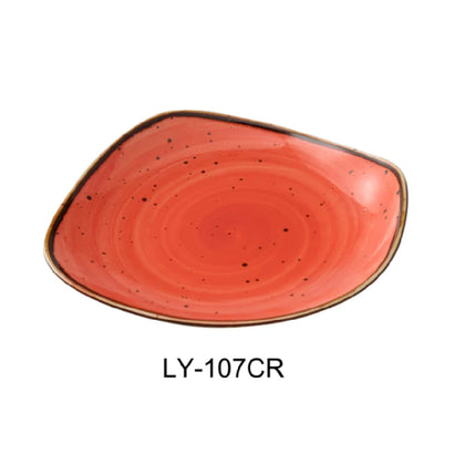 This dinner plate is designed specifically for commercial environments, this plate demonstrates exceptional durability and practicality. The professional-grade construction withstands the rigors of daily use in busy restaurants, hotels, and catering operations. The coral color adds a warm, inviting touch to table settings while maintaining a sophisticated appearance that complements various decor styles. High quality affordable restaurant dinnerware.