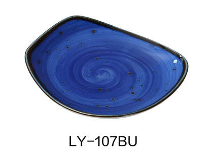  This elegant plate is ideal for serving small portions of appetizers, dessert, and any side dishes in cafes, restaurants, and home use allowing you to elevate your dining experience. Its glazed porcelain material ensures resistance to chipping and easy cleaning, making it ideal for high-use daily workflows with dishwasher, microwave, and oven compatibility. High quality and affordable restaurant dinnerware.