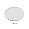 This Dinner Plate combines sturdy porcelain construction with a lightweight aluminum core, providing uniform heat distribution and impact resistance. Its flat edge and coupe rim facilitate stacking and storage, while its dishwasher-safe design ensures quick cleaning cycles. Engineered for steady daily use, it fits standard dishwashing protocols and supports HACCP-compliant workflows in high-traffic foodservice settings.
