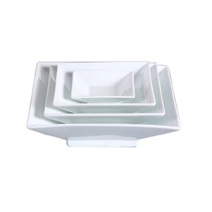 This footed bowl offers durability and versatility for serving salads, sides, or desserts in restaurants, cafeterias, and catering operations. Made from high quality porcelain and its microwave, oven, and dishwasher-safe features enhance operational efficiency and facilitate routine cleaning and reheating tasks. High quality affordable restaurant dinnerware.