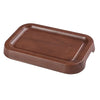 This Rectangular Tray features a stylish wood grain finish crafted from durable melamine, combining elegance with long-lasting strength. Its raised foot design adds stability and a refined touch, making it perfect for both restaurant and home settings. Dishwasher safe and eco-friendly, this tray offers reliable performance while supporting sustainable choices. Elevate your dining experience with versatile, easy-to-clean dinnerware.
