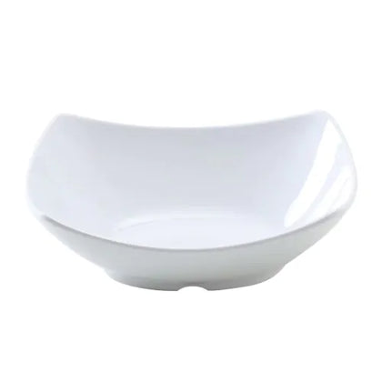 EcoQuality Rectangular Bowl is made from durable and reliable melamine material. You can use these unique rectangular bowls to serve such dishes like rice, soups, salads or side dishes. Thanks to the elegant Osaka collection style, the bowl will perfectly fit any food-serving establishment design allowing you to elevate your dining experience with these high quality affordable restaurant dinnerware.
