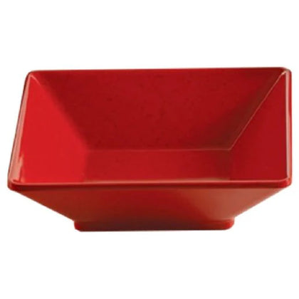 Square Plate a versatile and stylish addition to your dinnerware collection. With a generous 22 oz. capacity. This bowl is perfect for serving up your favorite dishes. The speckled red melamine material gives it a unique and eye-catching look allowing you to elevate your dining experience 
with these high quality affordable restaurant dinnerware.