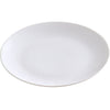 Elevate your dining experience with the EcoQuality Round Coupe Plate crafted from super white porcelain. Its sleek, rolled edge design adds a modern touch while ensuring durability. Perfectly sized for serving salads, desserts, and appetizers. This versatile plate is safe for dishwasher, oven, and microwave use, making it as practical as it is elegant.