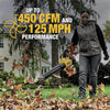 Dewalt 20V MAX 125MPH 450 CFM Brushless Cordless Leaf Blower Kit Battery & Charger