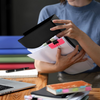 Black 3 Inch Three Ring Binder for Office School and Document Storage