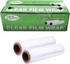 12in x 2000ft Plastic Film Roll Food Service Wrap with Cutter Box