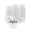 Disposable White Paper Medicine Cup with Rolled Rim