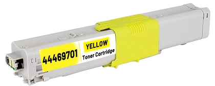 Compatible Oki 44469701 Yellow Toner Cartridge for Oki C330, C331, C530, C531, MC361, MC561, MC890, MC950 – 3000 pages