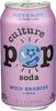 12oz Culture Pop Wild Berries & Lime Fizzy & Gutsy Probiotic Soda Drink