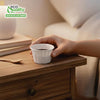 Disposable White Paper Medicine Cup with Rolled Rim