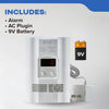 Kidde Carbon Monoxide and Explosive Gas Alarm with Digital Plug-In