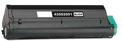 Toner Cartridge 43502001 Black Compatible for Oki Data Printer B4550, B4600 – 7000 pages.