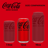 Coke Zero 12oz Can Pack of 24 with Zero Sugar and Classic Flavor