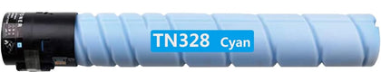 TN328 Cyan Compatible Toner Cartridge for Konica Minolta Bizhub C250i, C300i, C360i – High Yield 28,000 Pages