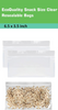 EcoQuality resealable clear snack size food storage bags 6.5x3.5 inches