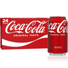 Pack of 24 Coca-Cola 12oz cans classic soda beverage