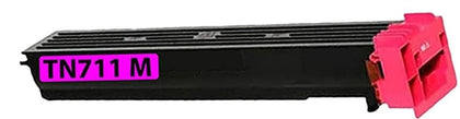 TN711/TN712 Magenta Toner Cartridge Compatible with Konica Minolta Bizhub C654, C754 – High yield 31,500 pages