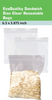 EcoQuality resealable clear sandwich size food storage bags 6.5x5.87 inches