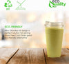 12oz Clear PLA Ice Coffee Cups with Sip Through Lids