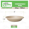 Compostable Round Sugarcane Container Bowl