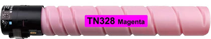 TN328 Magenta Compatible Toner Cartridge for Konica Minolta Bizhub C250i, C300i, C360i – High Yield 28,000 Pages