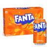 Fanta Orange 12oz Soda Cans Pack of 24