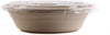 Compostable Round Sugarcane Container Bowl with Lid